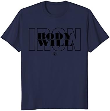 D039 IRON BODY IRON WILL Gym Rabbit T Shirt Workout Fitness