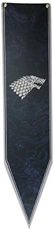 ThroneGame Game Wall Banner,Throne Wall Flag, birthday gift, 30X150CM - Stark banner
