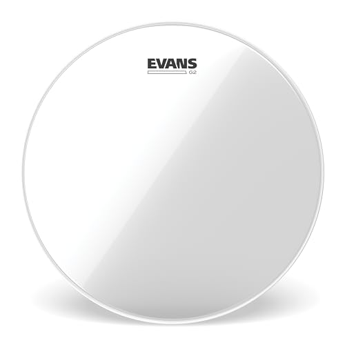 Evans Drum Heads - G2 Clear Tom Drumhead, 15 Inch