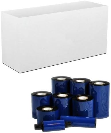 DNP W137 Premium Plus Wax Black Thermal Barcode Ribbons (6.5 IN. X 1345 Ft.) (165MM X 410M) (6/PK) (C-SA165410)