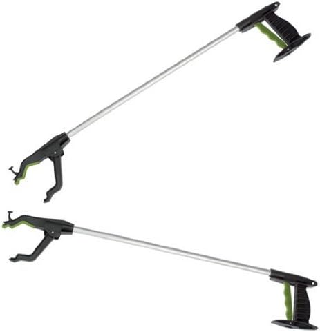 Two x Long 32 Strong Litter Pickers - Value Pack Pick Up &amp; Reaching Tools by Crowders
