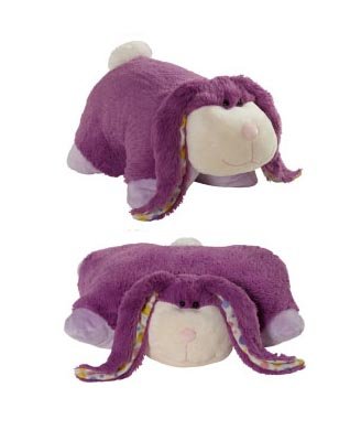 My Pillow Pets Purple Bunny 18 Amazon Co Uk Toys Games