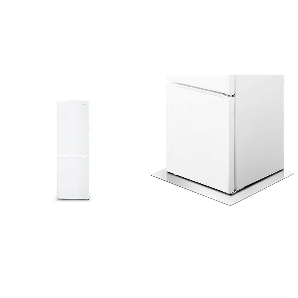 【専用マット付】 【カメラ&自動製氷機能搭載】アイリスオーヤマ カメラ付き冷蔵庫 ストックアイ 296L BIG冷凍室91L 幅59.5cm ホワイト IRSN-IC30A-W 霜取り不要 省エネ 節電 自動製氷 買い忘れ防止商品画像