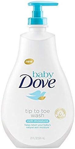 baby dove tip to toe wash 20 oz