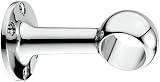 Deva SPE09 Shower Hose Retainer Chrome Silver Wall Mount Universal Hose Size view 2