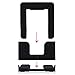 1byone TV Antenna [2020 Newest] Unique Foldable Antenna, Indoor TV Antenna for Digital Freeview 4K 1080P VHF UHF Local Channels with Signal Amplifier Support All TV's - 16.5 ft Coax Cable, Dark Navy