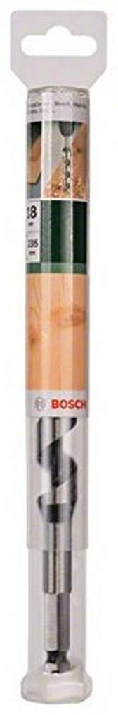 Bosch 2609255244 Wood Auger Drill Bit with Self-Cutting Threaded Point/ Diameter 18mm