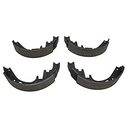 TRQ Rear Brake Shoe Kit Set for 1998 B1500