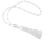 100 Floss Bookmark Tassels (White)