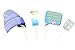 Game Birthday Party Supplies for Boys -Gaming Birthday Party Decorations Set -Birthday Party Favors-Video Game Party Photo Booth Props- 20pc
