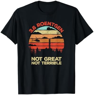 Amazon.com: 3.6 Roentgen Not Great, Not Terrible Chernobyl Retro