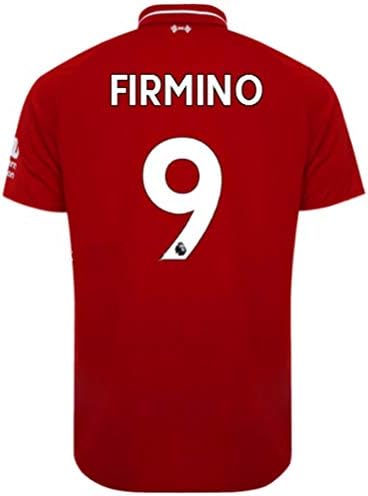 Wudyan 2018-2019 Liverpool Home Mens #9 Firmino Socce Jersey