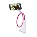 Cellphone Stand Hands Free,Lazy Bracket,Stands for iPhone 7 6 Plus Samsung Galaxy S8 S7 S6 Edge,Bed,Office,Kithchen,Bathroom,Hot Pink