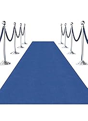 Blue Event Carpet Luxurious Quality Aisle Runner