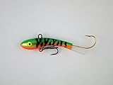 Shiver Minnow Metallic Golden Perch Size 2: 2-3/4 Inches, 1/2 Ounce