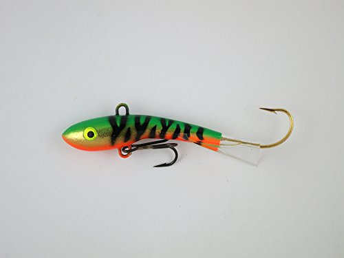 Shiver Minnow Metallic Golden Perch Size 2: 2-3/4 Inches, 1/2 Ounce
