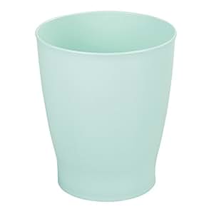 mDesign papelera plastico color verde menta - Perfecta como papelera de