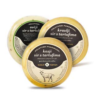 TRÜFFELKÄSE Premium Ziegenkäse mit Trüffel. Kroatischer Käse mit Trüffel – Bild 2
