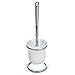 Tatkraft Lilia Toilet Brush Holder Chrome Plated Steel/Plastic D10X36H cm