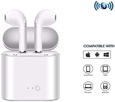 YWOW - i7S Twin True Wireless Bluetooth with Portable Charging Case Bluetooth 4.2 Airpod Earphone (A1 Quality)