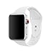 AdMaster Silicone Compatible for Apple Watch Band and Replacement Sport iwatch Accessories Bands Series 3 2 1 White 42mm S/M