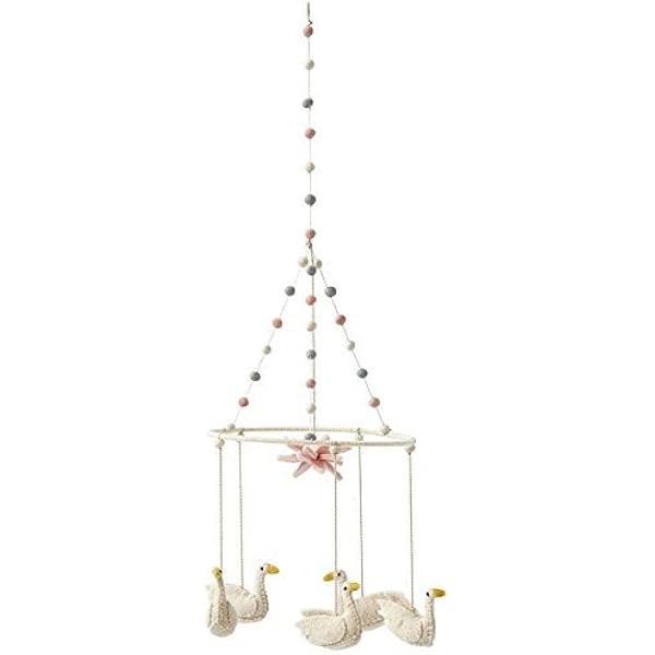 swan nursery mobile