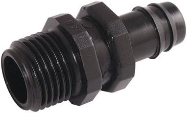 JAYMAC - 16MM X 1/2 PUSHFIT X MALE BSP THREAD - Pushfit x Male BSP Connector (Irrigation Pipe, Fittings and Accessories) by JAYMAC
