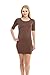 Carapace Clothing Women's Summer Spring Casual Fashion Jersey T-Shirt Dress