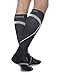 SIGVARIS Men's & Women's Motion High Tech 412 Closed Toe Calf-High Socks 20-30mmHg