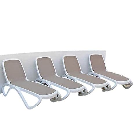 Amazon.com : Omega Commercial Chaise Lounge Chair, 4-Pack : Industrial
