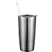 Jovitec 50 Pieces Plastic Straws Reusable for Tumblers Mason Jars Milkshakes Smoothies Reusable Hard Plastic Drinking Straws with Cleaning Brush(11 Inch,Clear)