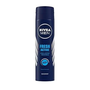 Nivea Fresh Active Original Deodorant for Men, 150ml