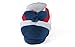 Happy Feet Mens y Womens NFL Sneaker, LG - W 8-10, M 7-9, New England Patriots Slippers
