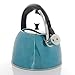 Mr. Coffee Belgrove 2.5 Quart Stainless Steel Tea Kettle, Turquoise