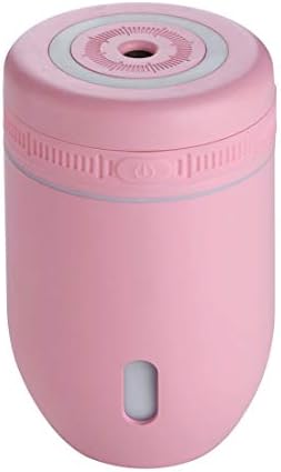 Jubilant Lifestyle Portable Air Purifier/Sprayer/Freshener/Smart Cool Mist Air Humidifier for Home, Car, Office with Autochanging LED Lights and USB Power(Cute : Pink)