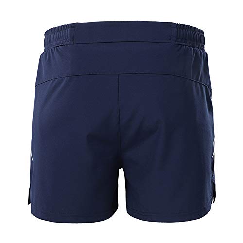 GITVIENAR Hardloopbroek voor heren, kort, 2-in-1 sportbroek voor heren, met ritssluiting, sneldrogende hardloopshorts… - Image 5