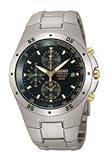 Seiko Titanium Chronograph Mens Watch SND451