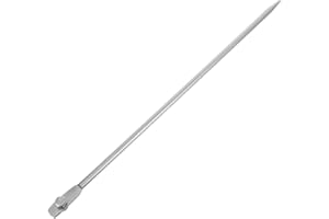 Operitacx Galvanized Grounding Rod 19.7 Inch Earth Rod for Electric Fence Generator Antenna Outdoor Grounding Stake with Easy