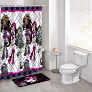 Monster High Shower Curtain Shower Curtain Hooks And Amazon In