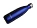 GreEco Double Wall Vacuum Flask, Insulated 18/8 Stainless Steel Water Bottle, COLA Shaped, Hydration Bottle, 17 OZ / 500 ML, Blue