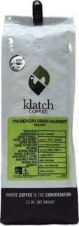 Klatch CoffeeOrganic House Espresso Medium-Dark Roast, 310 Grams, Whole BeanUSDA Organic
