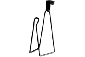 Stainless Steel Over-the-Tank Toilet Paper Holder, Space-Saving Hanging Tissue Rack for Bathroom, Fits Standard Roll, White(b