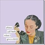 Funny Post-It Notes! please call back when I give a damn Sticky Notes by anne tainor