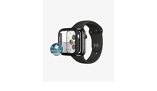 PanzerGlass™ Full Body Screen Protector Case for Apple Watch 4/5/6/SE 40mm  Black: Screen Protectors: Amazon.com.au