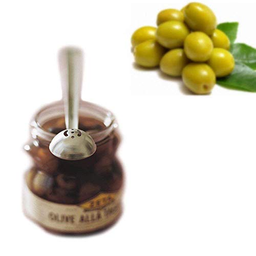 2 Stainless+Steel+Olive+Cherry+Serving