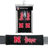 NCAA Velour Seat Belt Pads