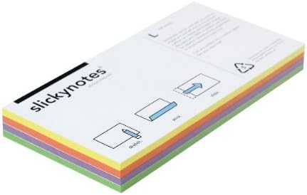 SlickyNote NL4-100 Pads Assorted Colors
