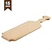 Battife Sorority Paddle 15‘’ Inch Greek Fraternity Paddle Unfinished Wooden Pine - 100% Solid Wood Paddle [2Pack]