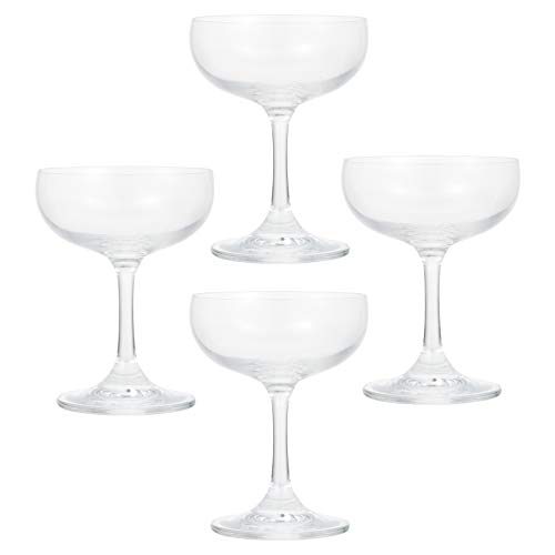 Toyvian 4 Stücke Saft Gläser Cocktailgläser Trinkgläser Wassergläser Saftgläser Glas Eisschalen Eisbecher Eisgläser… – Bild 7