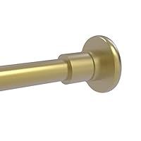 Allied Brass 1099 Curtain Shower Rod Bracket, Satin Brass